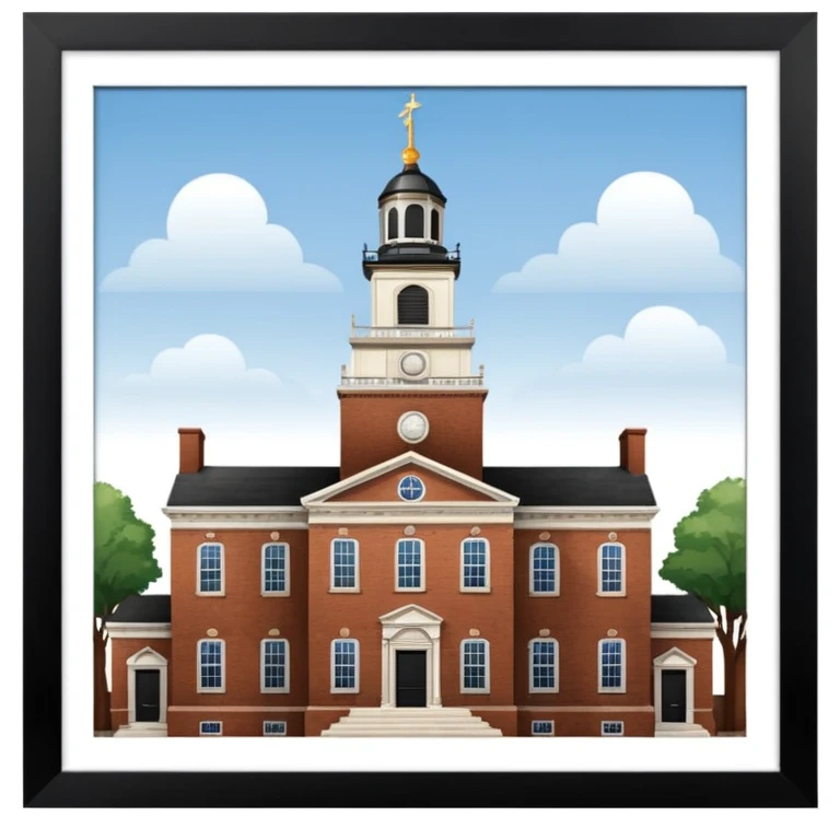 Independence Hall emoji