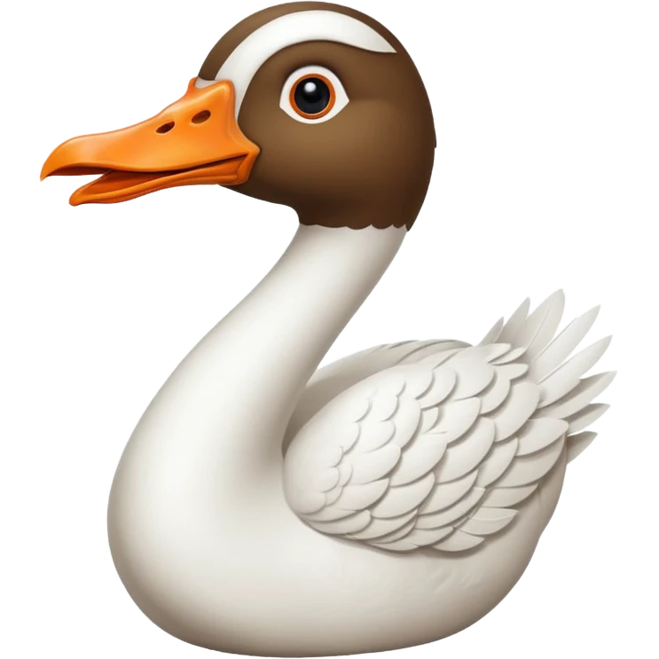Silly goose emoji