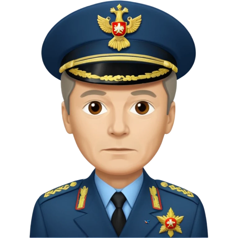 generate a Russian general Gerasimov emoji