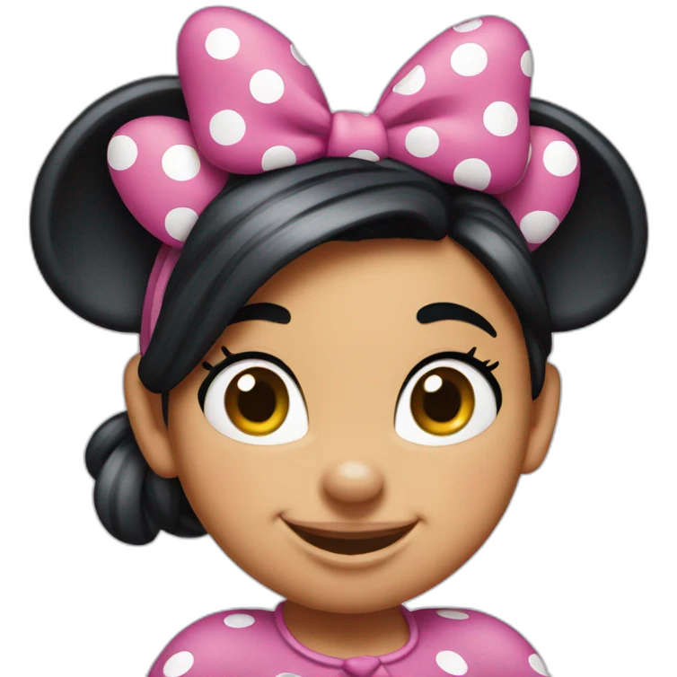 minnie mouse emoji