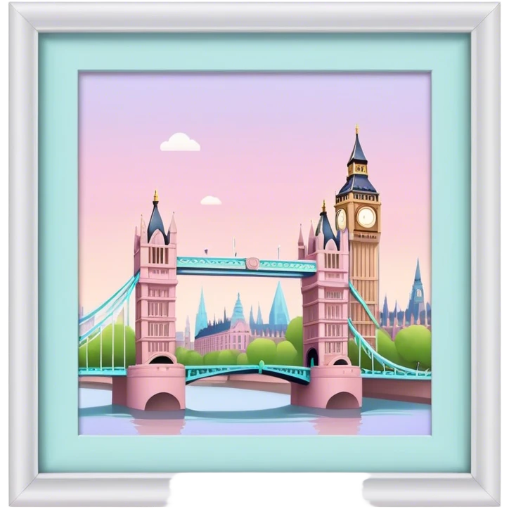 Pastel london emoji