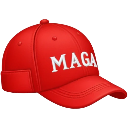 a maga cap emoji