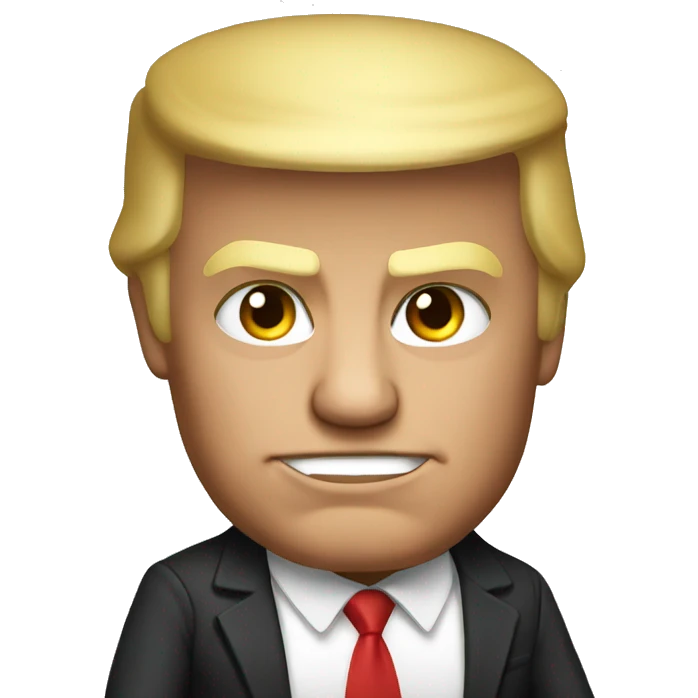 Donald trump badass emoji