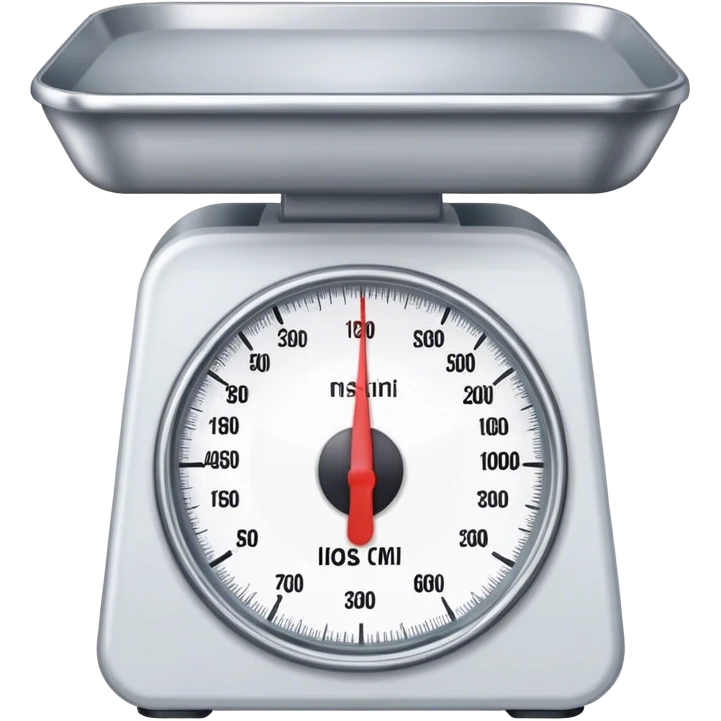 weight scale emoji