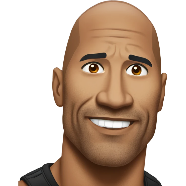 The Rock emoji