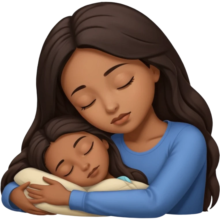 Morena dormindo emoji