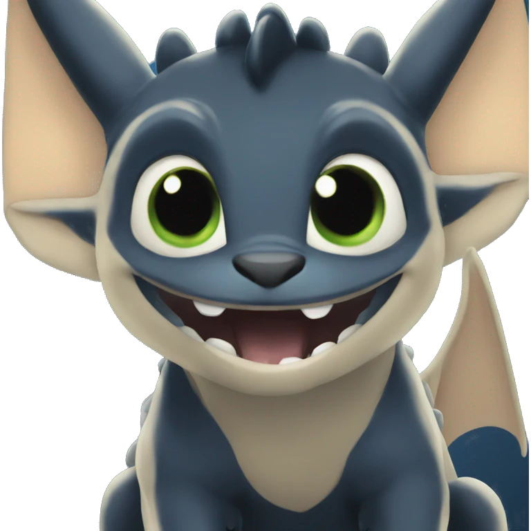 Toothless emoji