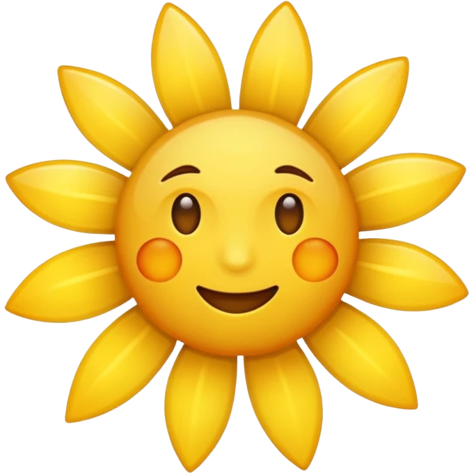 generar un sol emoji