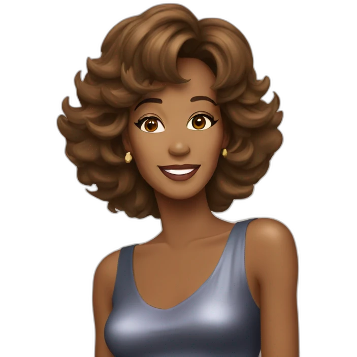 Whitney Houston emoji