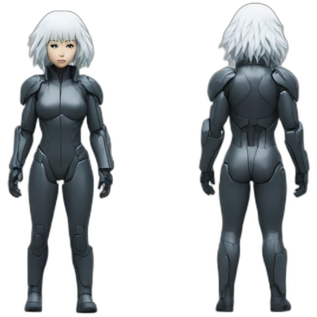 Ghost in the shell 2.0 major full body emoji