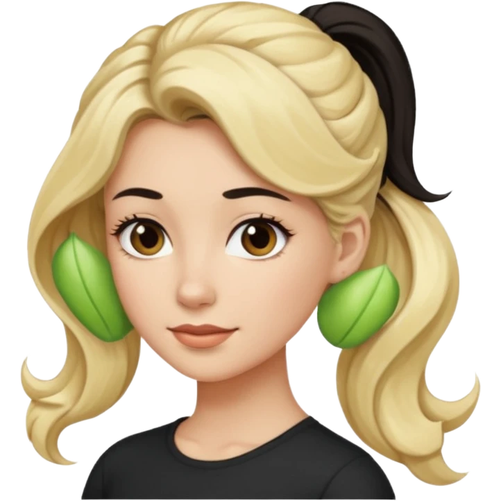 Buatkan emoji macam macam model rambut wanita emoji
