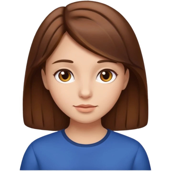 The hair needs to be brown emoji