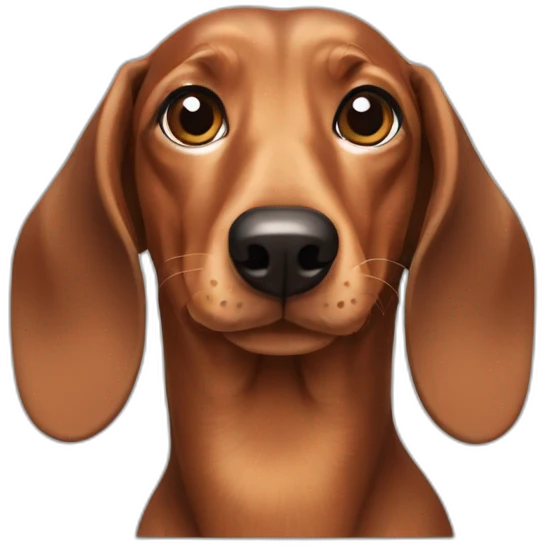 dachshund emoji
