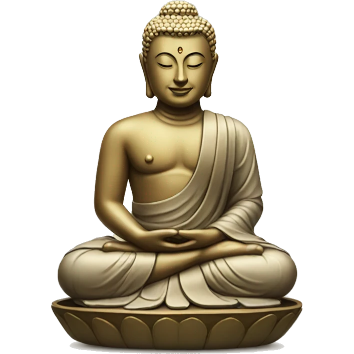 Buddha statue emoji
