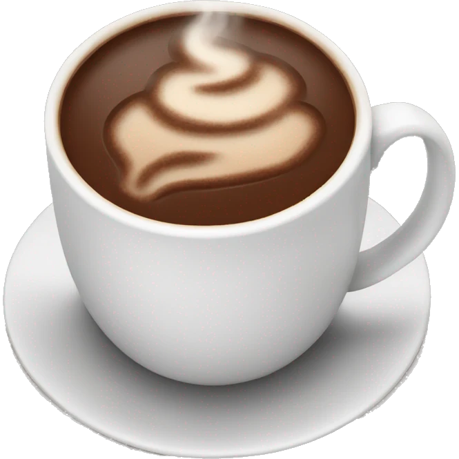 Hot chocolate  emoji