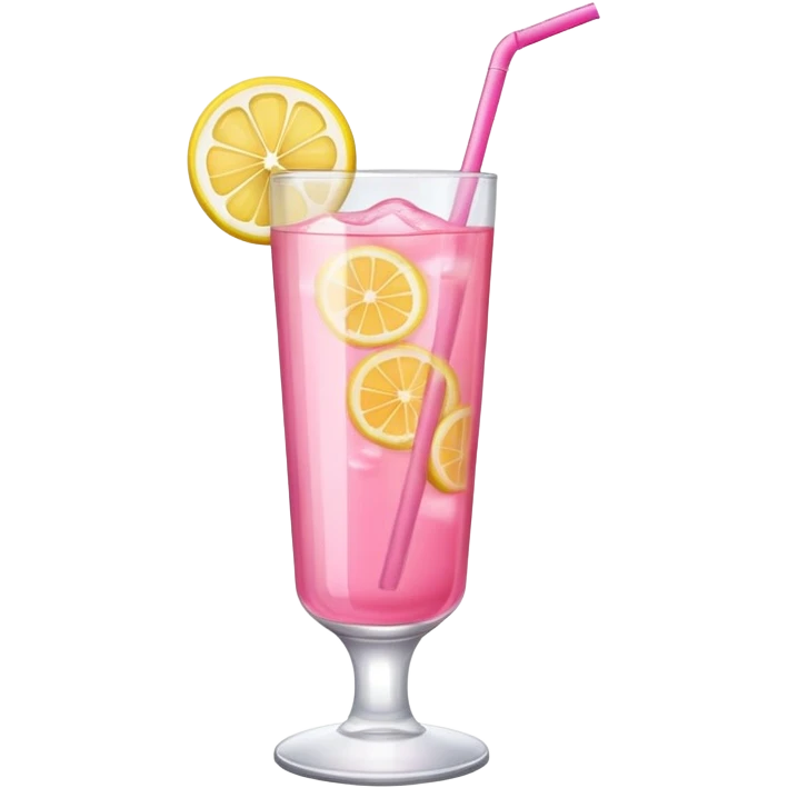 Pink lemonade  emoji