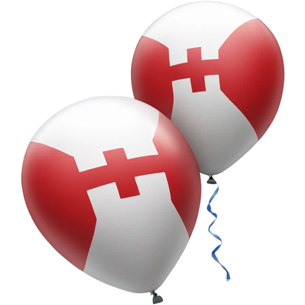 Balloon with England flag  emoji