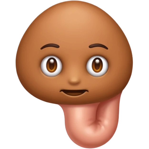 An emoji symbolizing a prostate emoji
