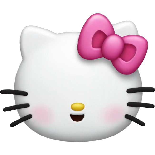 Hello kitty emoji
