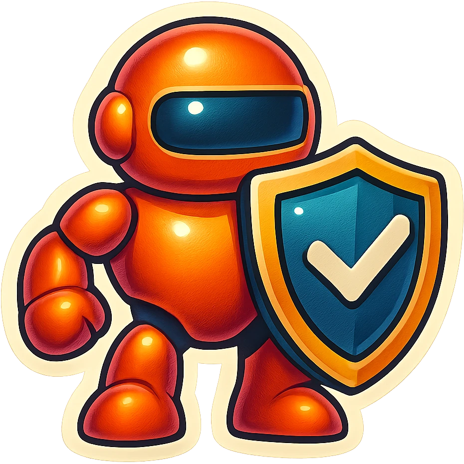Lets do something else now. can you show me a iWexie shield robot emoji