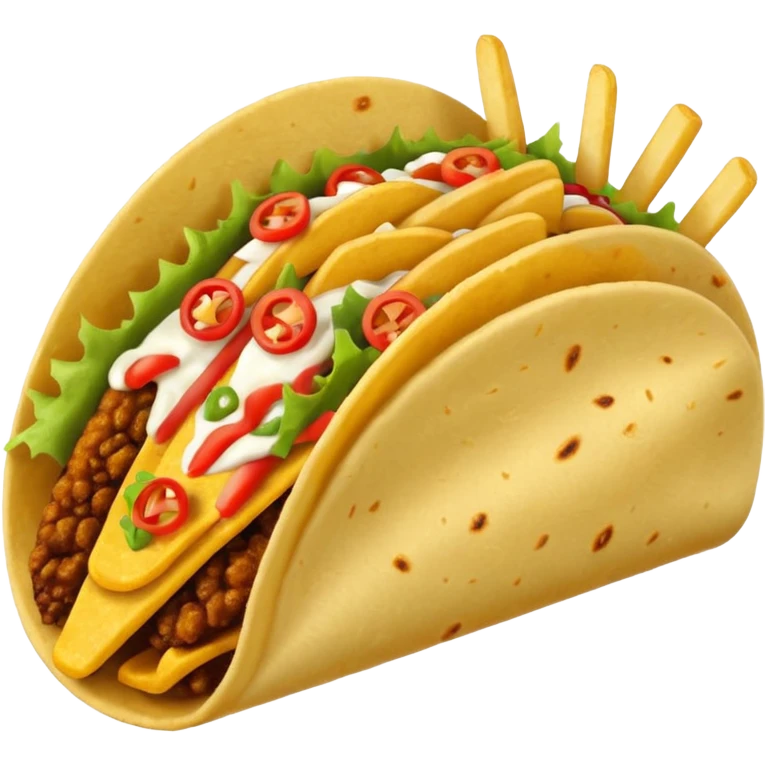 Tacos french emoji