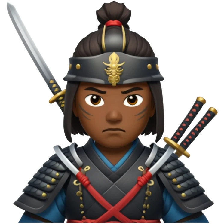 guerrero samurai emoji