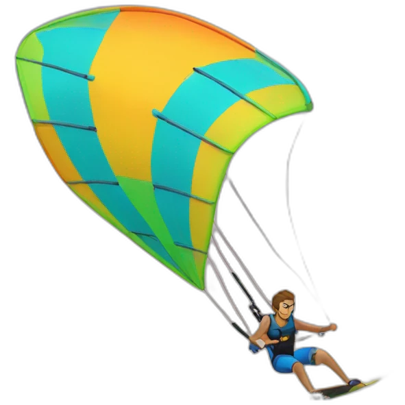 Kite surf emoji