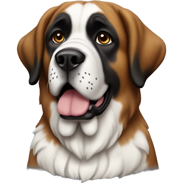 saint bernard dog emoji