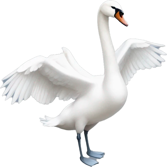 White swan emoji