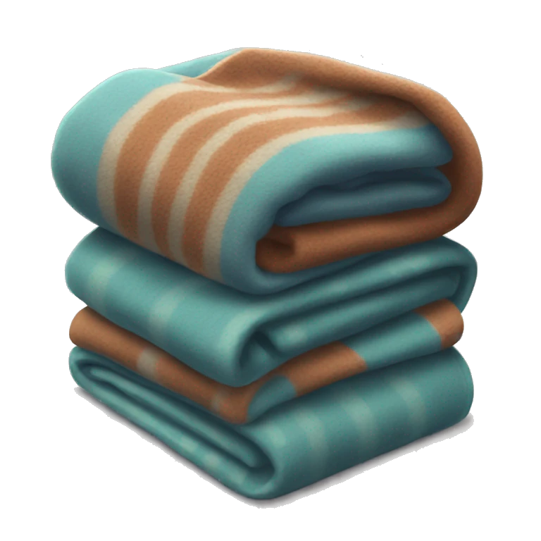 Cozy blanket emoji