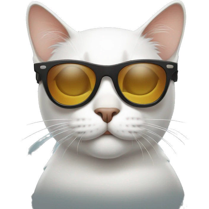 cat wearing sunglasses emoji