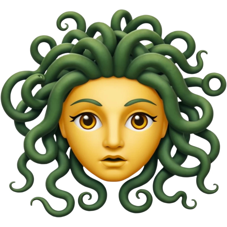 The Sicilian Medusa emoji
