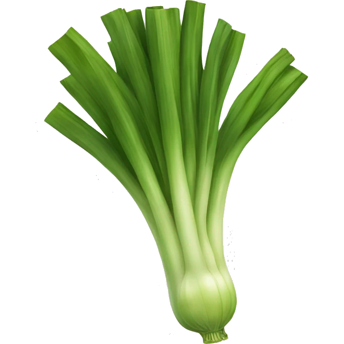 Leek vegetable  emoji