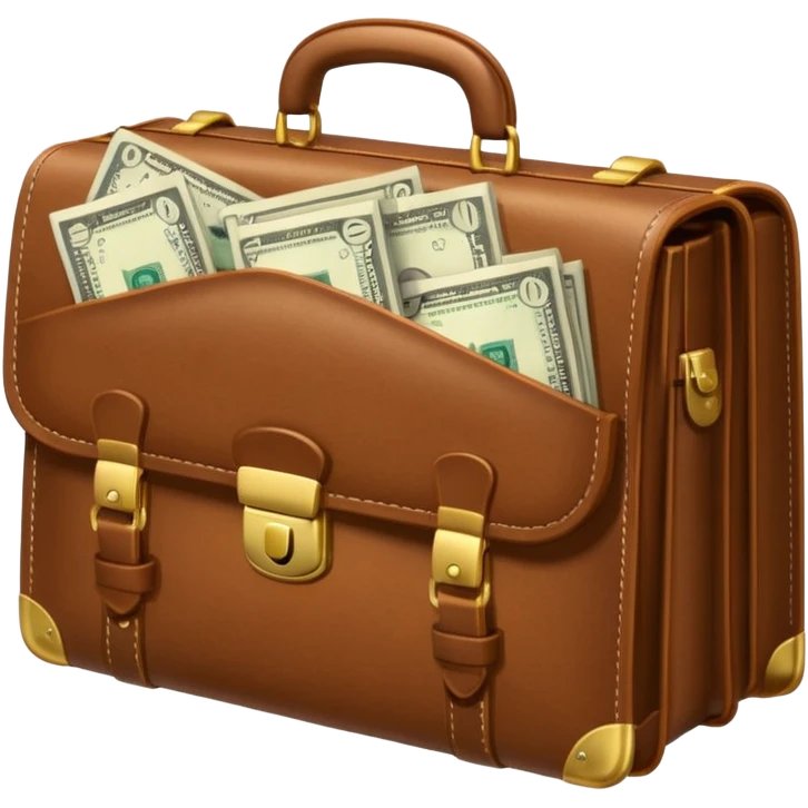 maletin con dinero emoji