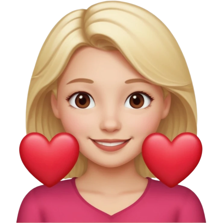 Define a beautiful girl who is really close to my heart in emoji emoji