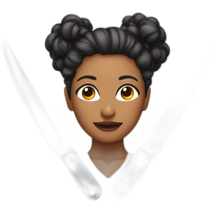 lady scissors lady emoji
