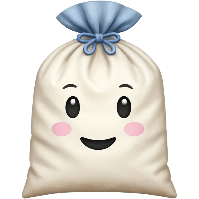 flour sack emoji