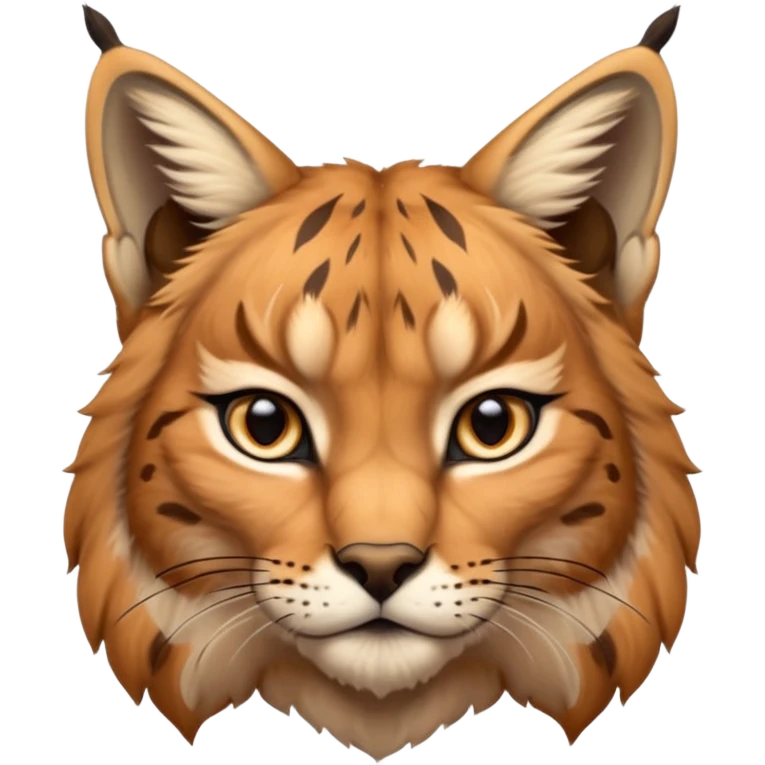 A high-resolution photo-realistic digital illustration of a majestic lynx, chest upward A high-resolution, photo-realistic digital illustration of a majestic young Eurasian lynx, shown from the shoulder upwards with markings emoji