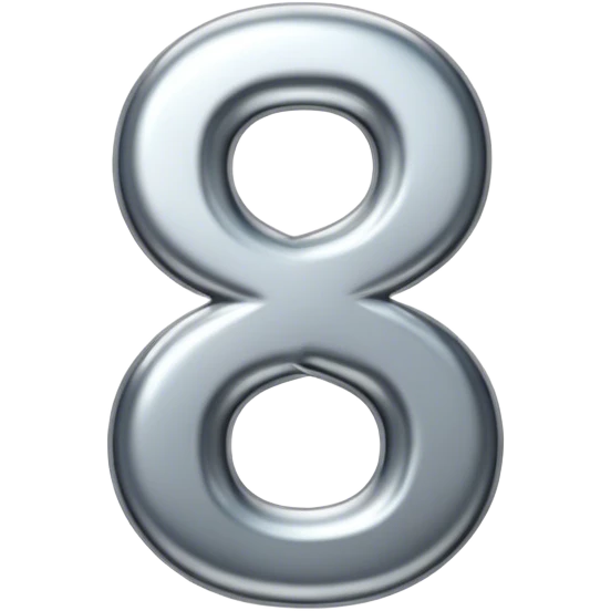 number 8 emoji