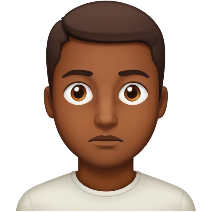 Man side eyeing emoji