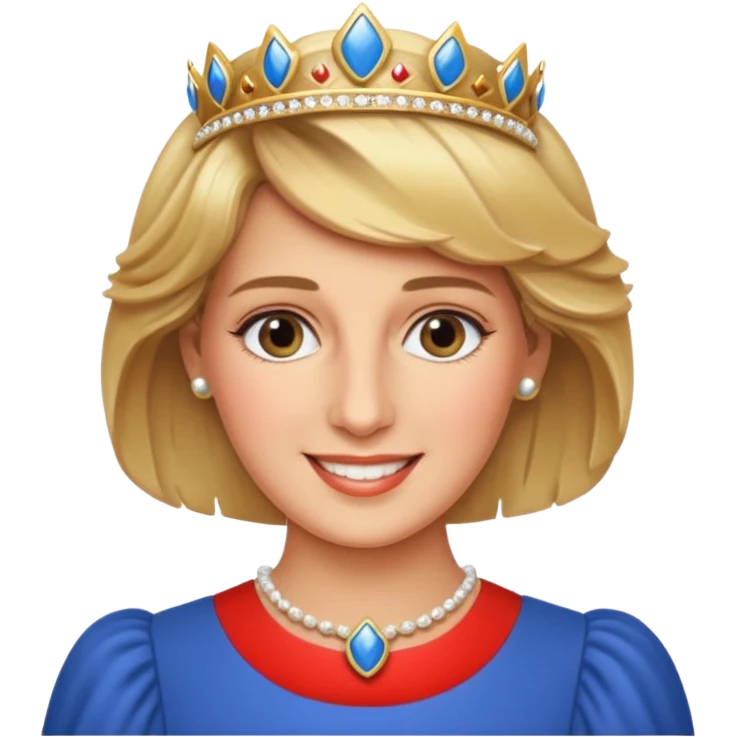 content face typing, Princess diana emoji