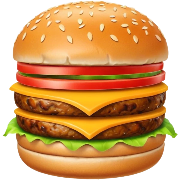 Mango burger emoji