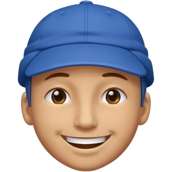 👌😁🧢 Combine these emojis and please, no body, just the head. emoji