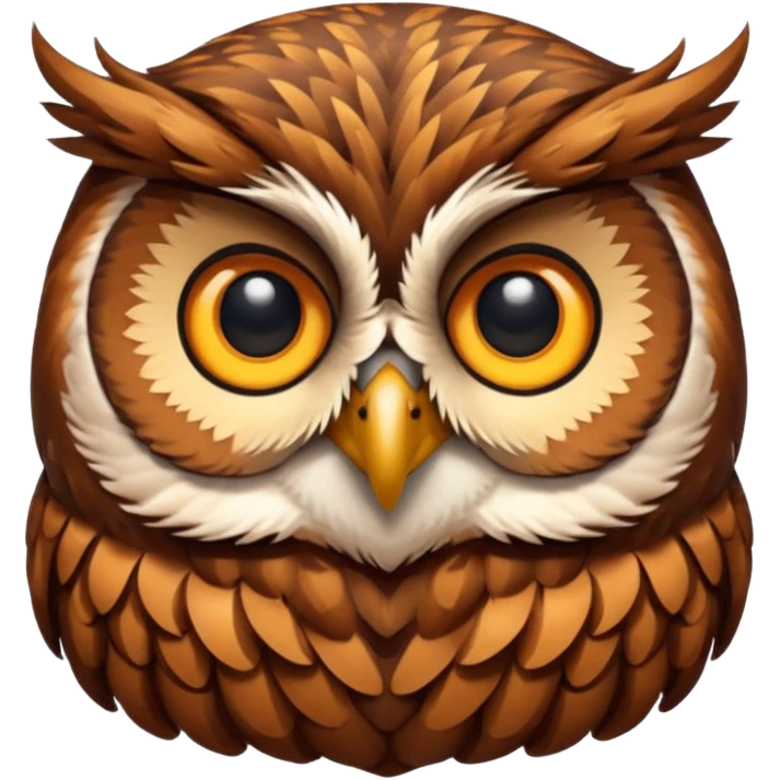 writing owl emoji