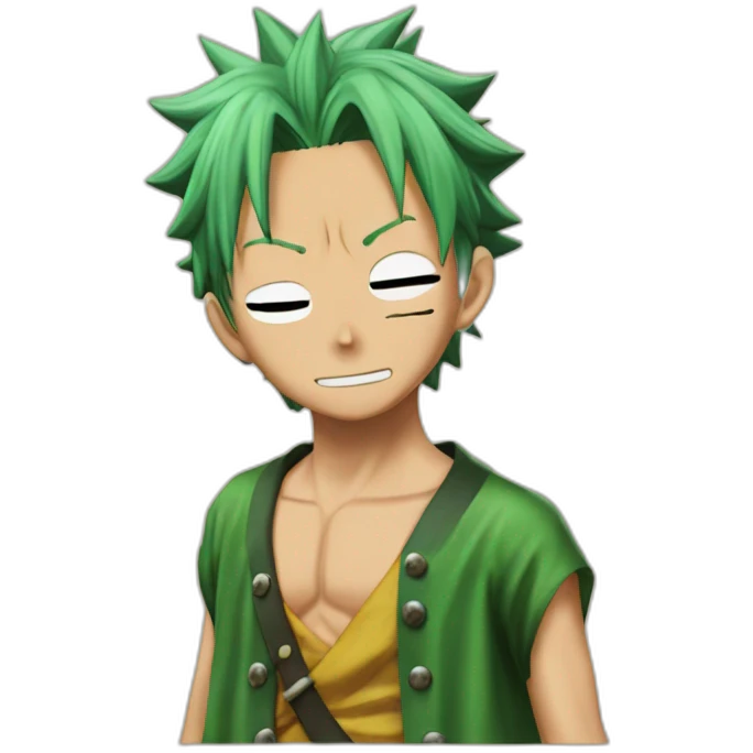 RoronoaZoro de one piece emoji