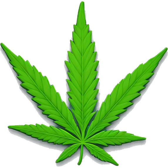 Cannabis leaf emoji