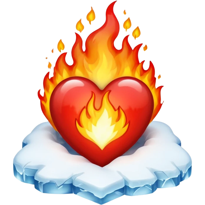 ❤️‍🔥❄️ emoji