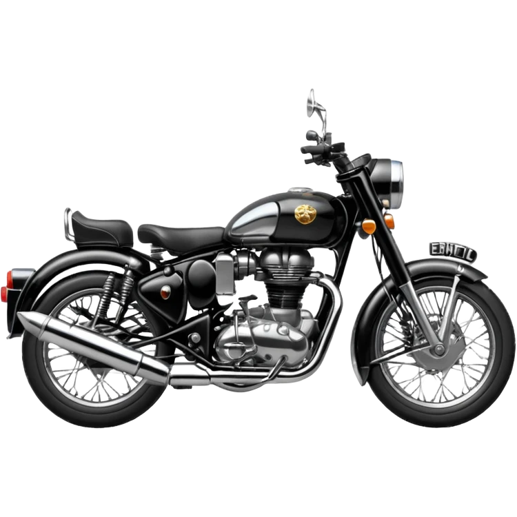 A royal Enfield emoji