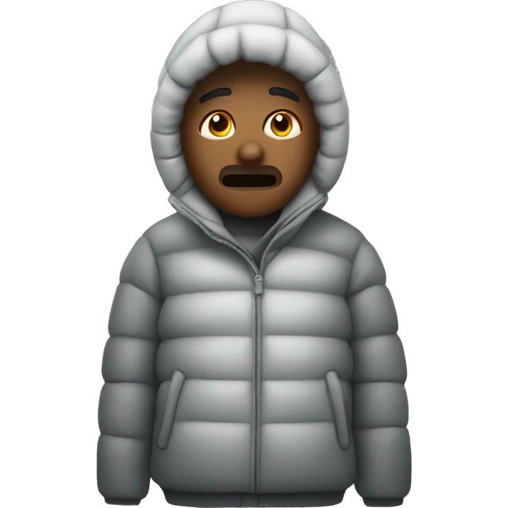 Distressed Hypothermia emoji