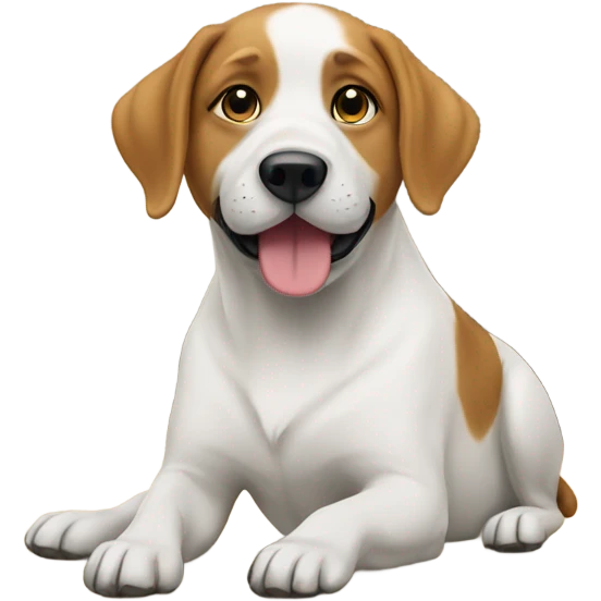 dog in indoor setting emoji